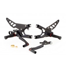 Gilles FXR.GT Rearsets for the Yamaha YZF-R6 (2017+)